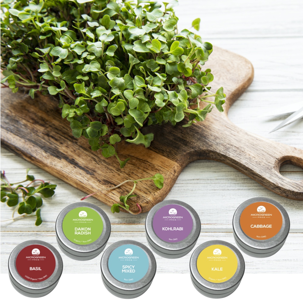 Microgreens Seeds Combo