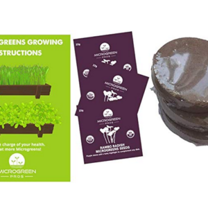 Organic Rambo Radish 3 Pack Refill Kit