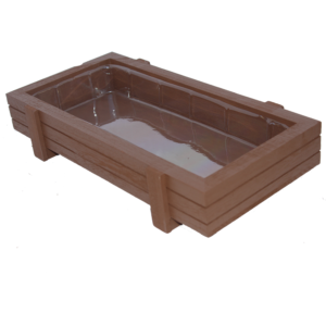 Beautiful Wooden Microgreen Trays Measuring 15.75" x 8" x 3.5"