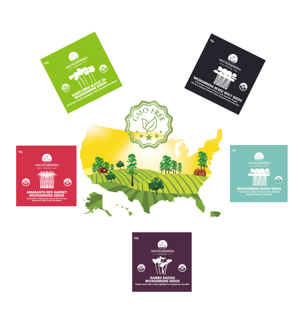Seed Packets Grown in the USA