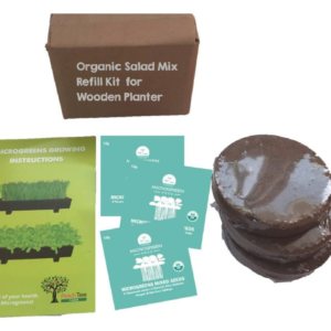 Organic Salad Mix Microgreens 3 Pack Refill
